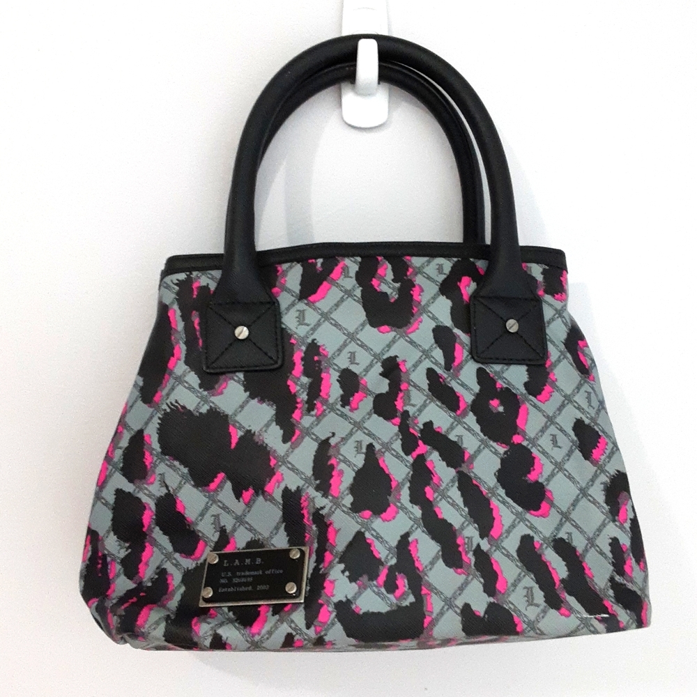 LAMB Gwen Stefani Graffiti Leopard